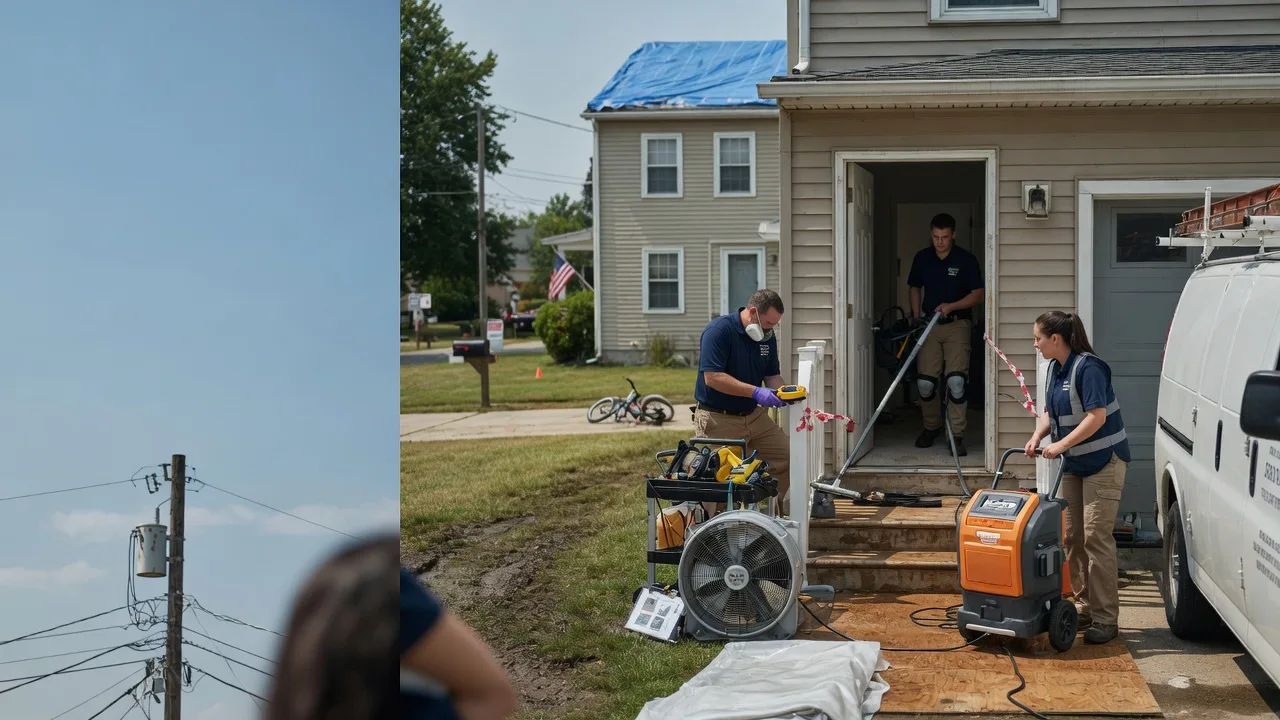 Water Damage Repair in Milton, KS near me